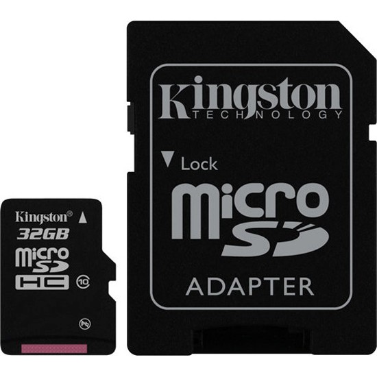 KINGSTON CANVAS SELECT 32GB MICRO SDHC CLASS 10 - 80MB/S