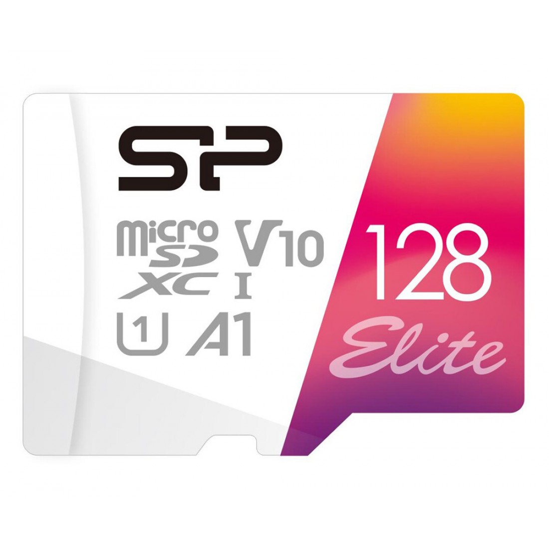 SILICON POWER ELITE MICROSDXC UHS-I 128GB CARD WITH ADAPTER CLASS 10 U1 ...