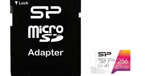 SILICON POWER ELITE SERIES MICROSDXC UHS-I MICRO SD CARD WITH ADAPTER ...