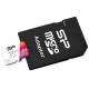 SILICON POWER ELITE MICROSDXC UHS-I 64GB CARD WITH ADAPTER CLASS 10 U1 V10 A1 FULL HD VIDEO - UP TO 100MBS READ SPEED