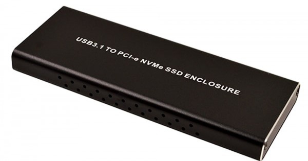 NVME ENCLOSURE PCIE M.2 2280 SSD BOX TYPE-C TO TYPE C USB 3.1 NVME ...
