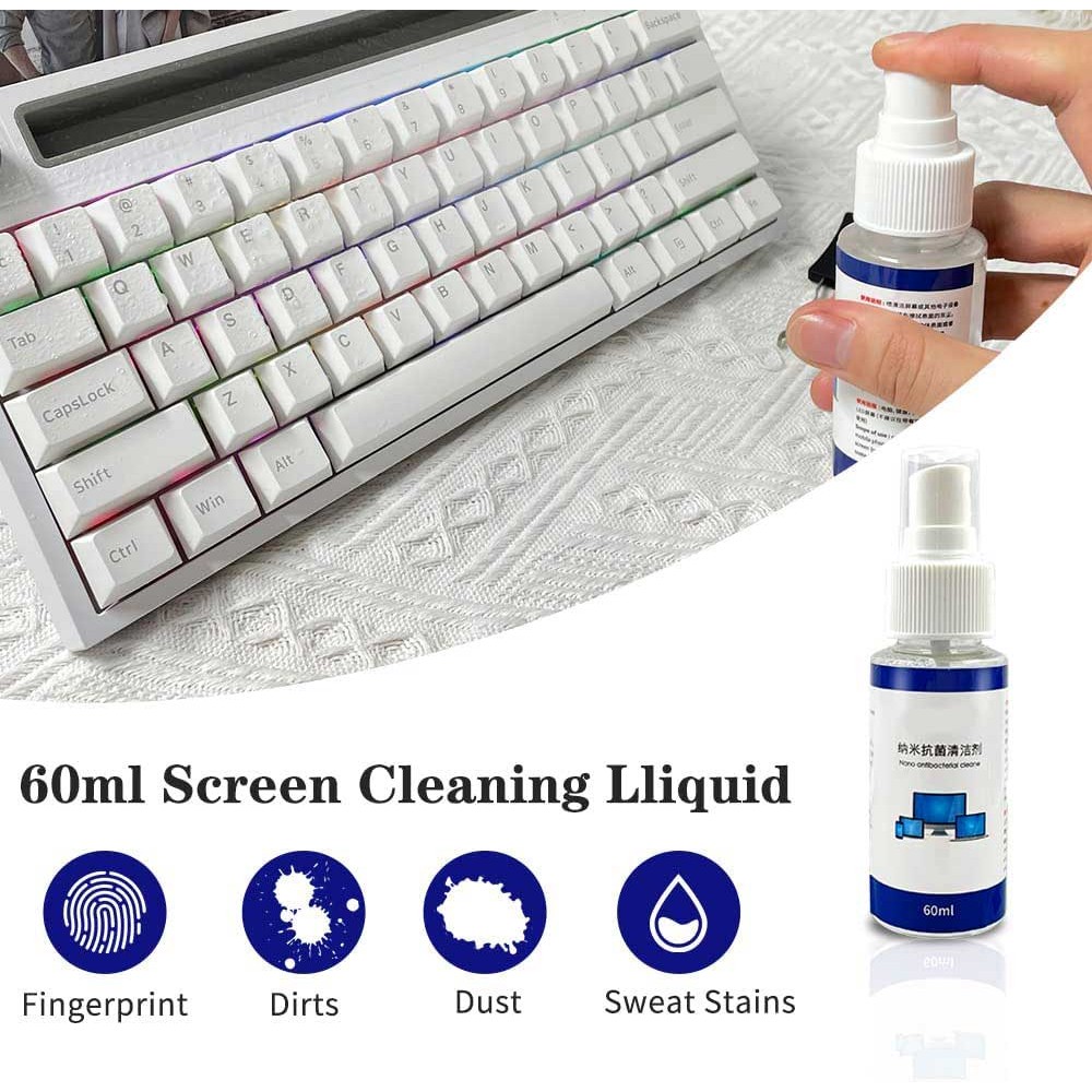 AJAZZ AKC80 10 PIECES PORTABLE COMPUTER CLEANING SET WITH BOX - NUMBER ...
