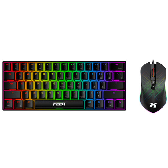 FEEX KIT MX1 2 IN1 GAMING KEYBOARD AND MOUSE