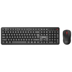 LENOVO THINKPLUS KM125PRO COMPACT 2.4G WITH 1600DPI ERGONOMIC MINI WIRELESS KEYBOARD AND MOUSE COMBO SET - BLACK