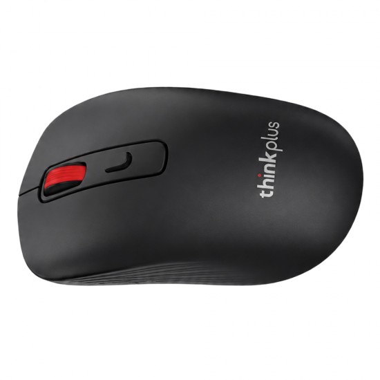LENOVO THINKPLUS KM125PRO COMPACT 2.4G WITH 1600DPI ERGONOMIC MINI WIRELESS KEYBOARD AND MOUSE COMBO SET - BLACK