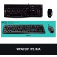 LOGITECH MK120 USB KEYBOARD AND MOUSE COMBO