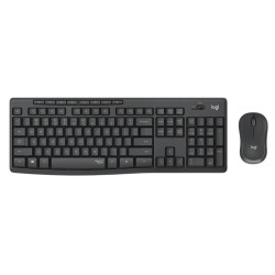 LOGITECH MK295 FULL SIZE INNOVATIVE SILENTTOUCH TECHNOLOGY COMPACT AMBIDEXTROUS MOUSE 2.4GHZ WIRELESS KEYBOARD MOUSE COMBO – GRAPHITE