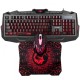 MARVO SCORPION KM400+G1( GAME KEYBOARD / MOUSE /MOUSE PAD ) COMBO 3 IN 1