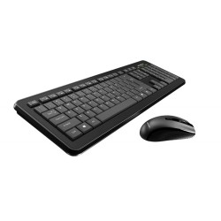 MEETION C4120 LITTLE 2.4GHZ WIRELESS KEYBOARD AND MOUSE COMBO KIT- BLACK