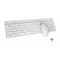 MEETION C4120 LITTLE 2.4GHZ WIRELESS KEYBOARD AND MOUSE COMBO KIT- WHITE