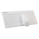 MEETION MINI4000 2.4 GHZ POWER-EFFICIENT WIRELESS KIT KEYBOARD AND MOUSE COMBO - WHITE