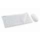 MEETION MINI4000 2.4 GHZ POWER-EFFICIENT WIRELESS KIT KEYBOARD AND MOUSE COMBO - WHITE