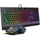 ONIKUMA G21 RGB BACKLIT GAMING KEYBOARD AND CW902 6400 DPI WIRED GAMING MOUSE COMBO SET