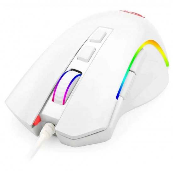 REDRAGON S129W 3IN1 GAMING COMBO M607 GRIFFIN MOUSE, K630 DRAGONBORN 60% MECHANICAL KEYBOARD AND H350 PANDORA 2 HEADSET - WHITE 