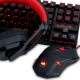 REDRAGON COMBO KIT 4IN1 K552-BB-2 PC VALUE KIT ( KEYBOARD - MOUSE - MOUSE PAD - HEADSET )