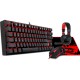REDRAGON COMBO KIT 4IN1 K552-BB-2 PC VALUE KIT ( KEYBOARD - MOUSE - MOUSE PAD - HEADSET )