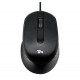 TWISTED MINDS K19 KAVARA SERIES 2IN1 ENGLISH ARABIC LAYOUT LIGHTWEIGHT PLUG AND PLAY WIRED KEYBOARD AND MOUSE COMBO DUAL - BLACK