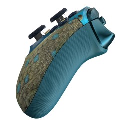 GAMESIR G7 PRO WUCHANG: FALLEN FEATHERS EDITION TRI-MODE CONNECTIVITY TMR STICKS HALL EFFECT TRIGGERS WIRELESS XBOX CONTROLLER - BLUE/GOLD