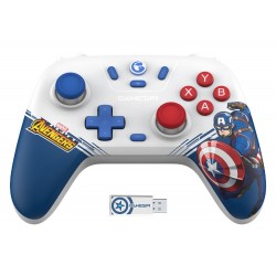 GAMESIR T4N LITE CA NOVA LITE  HAAL EFFECT MULTI-PLATFORM MARVEL'S WIRELESS GAMING CONTROLLER - CAPTAIN AMERICA VERSION