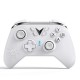 METAL M1 2.4G WIRELESS 2.4HZ DUAL MOTOR VIBRATION TURBO FUNCTION GAMING CONTROLLER FOR PC PS3 XBOX ONE XSX - WHITE