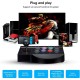 PXN 0082 ARCADE FIGHT STICK , FIGHTING JOYSTICK CONTROLLER PC STREET FIGHTER ARCADE GAME USB CABLE FOR PS3,PS4,XBOX ONE,SWITCH,WINDOW PC 