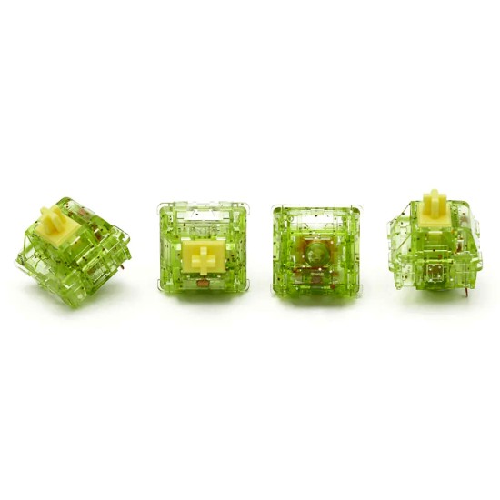 AJAZZ X HUANO  DICED FRUIT MECHANICAL KEYBOARD SWITCH TACTILE 45+1 PIECES FOR KEYBOARD DIY - KIWI