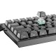ATTACK SHARK X68 PRO HE 8000HZ RAPID TRIGGER MAGNETIC TRI-MODE WITH COILED CABLE RGB ALUMINUM GAMING KEYBOARD – BLACK CONTOUR LINE