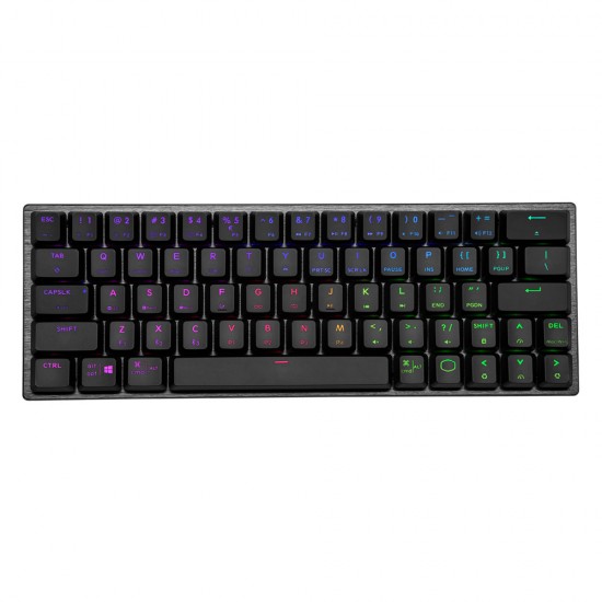 COOLER MASTER SK622 WIRELESS BLUETOOTH SPACE GRAY CLASSIC MECHANICAL LOW PROFILE GAMING KEYBOARD