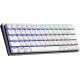 COOLER MASTER SK622 WIRELESS 60% MECHANICAL GAMING KEYBOARD WITH LOW PROFILE SWITCHES - SILVER WHITE 
