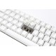  DUCKY ONE 3 CLASSIC PURE WHITE MINI 60% RED SWITCH CLICKY PBT US ENGLISH MECHANICAL WIRED GAMING KEYBOARD - CHERRY MX RED