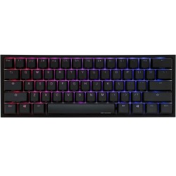 DUCKY ONE 2 MINI SF 65% CHERRY BLUE RGB SWITCH AR MECHANICAL GAMING KEYBOARD - BLACK
