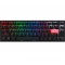 DUCKY ONE 2 MINI SF 65% CHERRY RED RGB SWITCH AR MECHANICAL GAMING KEYBOARD - BLACK