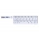 FANTECH ATOM HE68 MK811 MAGNETIC HALL EFFECT 8K POLLING 0.01MM ACCURACY MAGNETIC EMERALD SWITCHES ALUMINUM PLATE GAMING KEYBOARD - WHITE