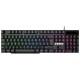 FEEX KX1 BACK-LIT RAINBOW MEMBRANE GAMING KEYBOARD