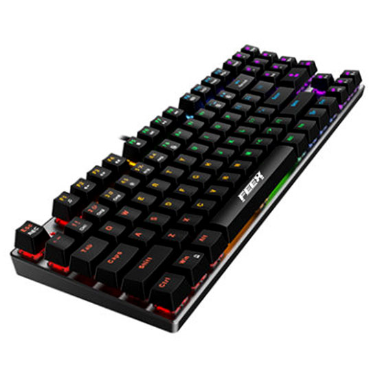 FEEX PRO K1 MECHANICAL GAMING KEYBOARD - BLUE SWITCHE