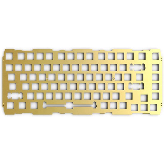 GLORIOUS BRASS SWITCH PLATE CUSTOMIZE YOUR GMMK PRO US ( ANSI ) 83 KEY