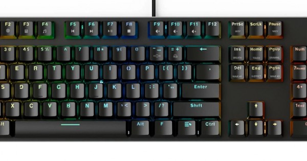 GLORIOUS GMMK FULL SIZE PRE-BUILT MECHANICAL GAMING KEYBOARD WITH RGB ...