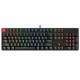 GLORIOUS GMMK FULL SIZE PRE-BUILT MECHANICAL GAMING KEYBOARD WITH RGB LED BACKLIT AND HOT SWAPPABLE SWITCHES - BLACK