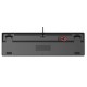 GLORIOUS GMMK FULL SIZE PRE-BUILT MECHANICAL GAMING KEYBOARD WITH RGB LED BACKLIT AND HOT SWAPPABLE SWITCHES - BLACK