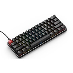 GLORIOUS GMMK COMPACT MODULAR MECHANICAL KEYBOARD - BLACK