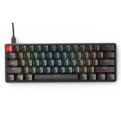 GLORIOUS GMMK COMPACT MODULAR MECHANICAL KEYBOARD - BLACK