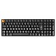 GLORIOUS GMMK 2 FULL-SIZE 96% PRE-BUILT RGB ARABIC MECHANICAL GAMING KEYBOARD WITH HOTSWAPPABLE SWITCHES - BLACK