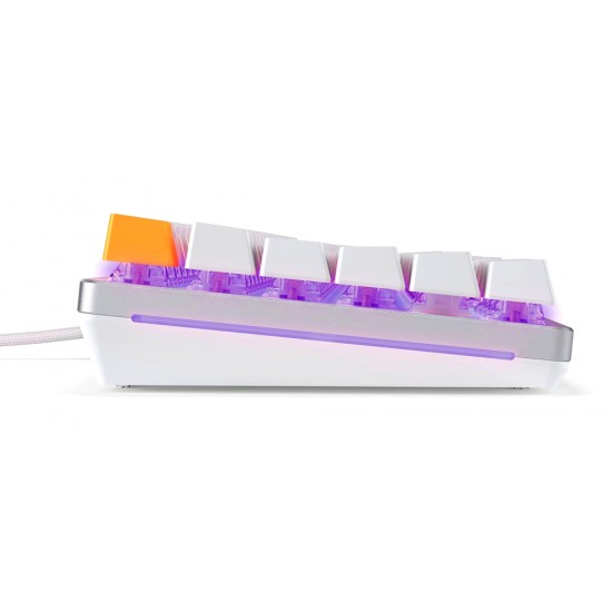 GLORIOUS GMMK 2 FULL-SIZE 96% PRE-BUILT RGB ARABIC MECHANICAL GAMING KEYBOARD WITH HOTSWAPPABLE SWITCHES - WHITE