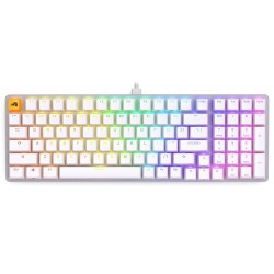 GLORIOUS GMMK 2 FULL-SIZE 96% PRE-BUILT RGB ARABIC MECHANICAL GAMING KEYBOARD WITH HOTSWAPPABLE SWITCHES - WHITE