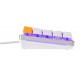GLORIOUS GMMK2 RGB 65% PREBUILT ANSI ARABIC WIRED MECHANICAL LINEAR SWITCH GAMING KEYBOARD - WHITE