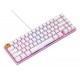 GLORIOUS GMMK2 RGB 65% PREBUILT ANSI ARABIC WIRED MECHANICAL LINEAR SWITCH GAMING KEYBOARD - WHITE