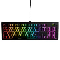 GLORIOUS GMMK 3 PREBUILT SIZE 100% HOT SWAPPABLE SWITCHES RGB BACKLIGHTING FOX MECHANICAL SWITCHES MODULAR DESIGN ARABIC LAYOUT MECHANICAL GAMING KEYBOARD - BLACK
