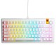 GLORIOUS GMMK 3 HE PREBUILT SIZE 75% HOT SWAPPABLE SWITCHES RGB BACKLIGHTING FOX MECHANICAL SWITCHES MODULAR DESIGN ARABIC LAYOUT MECHANICAL GAMING KEYBOARD - WHITE