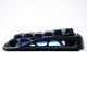 GRAVASTAR MERCURY K1 75% TRI-MODE RGB STELLAR BLOOM SWABABLE LINEAR SWITCHES 2.4GHZ ALUMINUM ALLOY WIRELESS MECHANICAL GAMING KEYBOARD - STEALTH BLACK