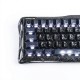 GRAVASTAR MERCURY V60 PRO 60% HE MAGNETIC 8000HZ DYNAMIC RAPID TRIGGER ALUMINUM FRAME SPECIAL EDITION GAMING KEYBOARD - CYBER FROST BLACK